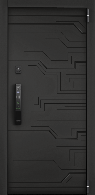 CYBER PRO PP, Панель MDF с ПВХ покрытием, CBR-25, ПВХ Черная шагрень в Кургане