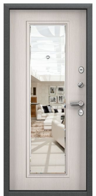 DELTA PRO MP, Панель MDF с ПВХ покрытием, СК6-СМ, Лиственница белая (арт. ПВХ Лиственница белая) в Кургане